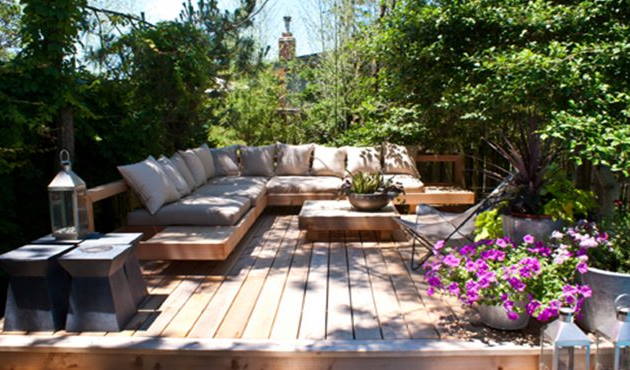 Un pequeño jardín para una Tiny House